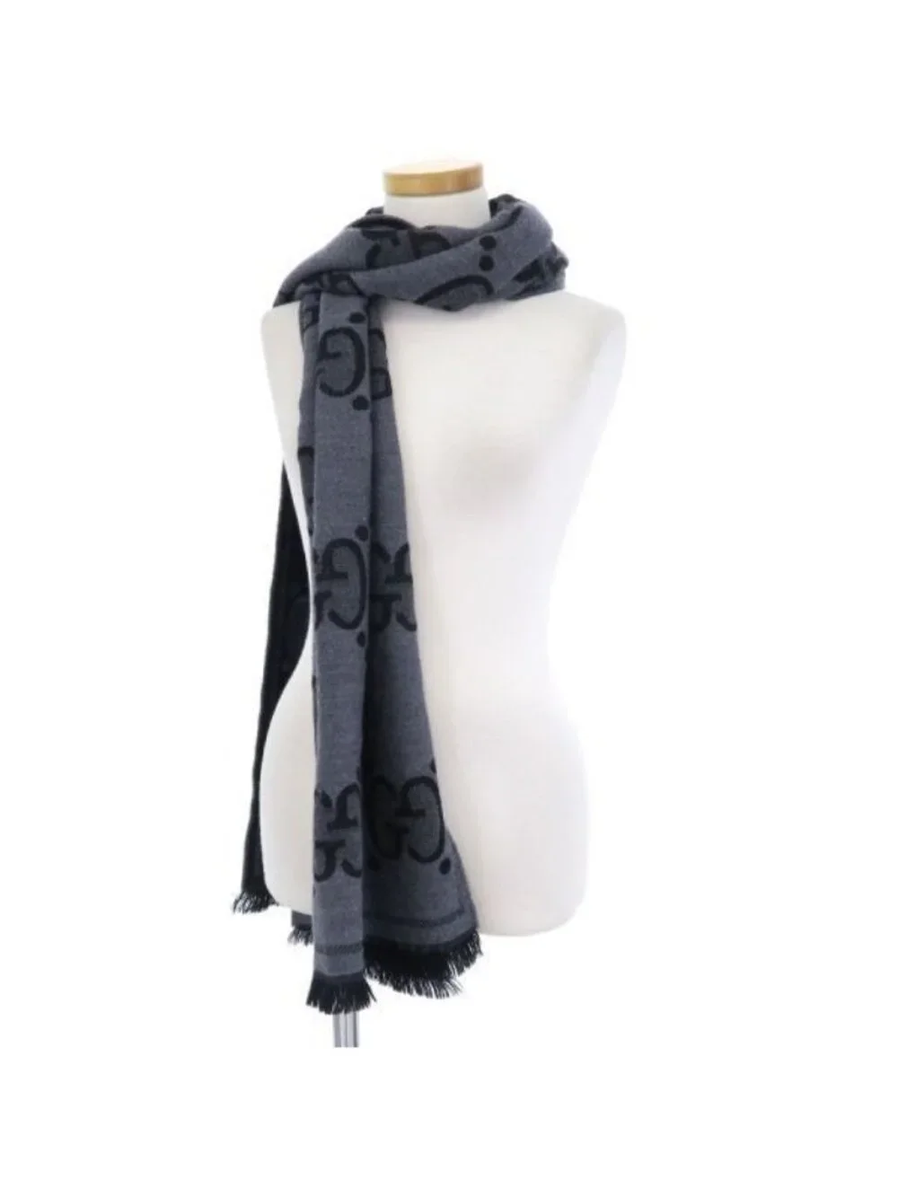 Gucci Scarf Scarves Gray